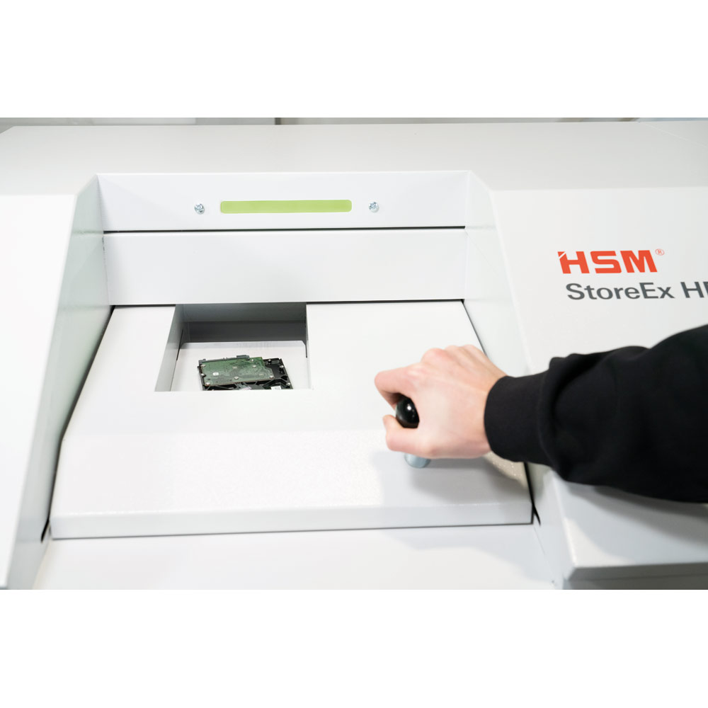 HSM HDS 230-1 Hard Drive & Multimedia Shredder